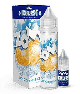 Líquido Juice Zomo Vape Iceburst - Holz Orange Ice 3mg - 60ml