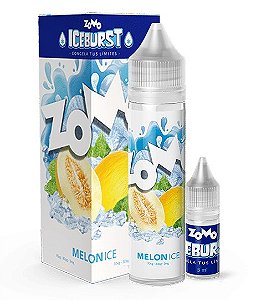 Líquido Juice Zomo Vape Iceburst - Melon Ice 3mg - 60ml