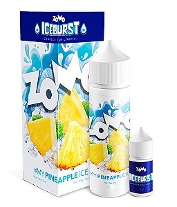 Líquido Juice Zomo Vape Iceburst - Pineapple Ice 3mg - 60ml