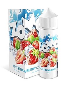 Líquido Juice Zomo Vape - Strawberry Ice 3mg - 30ml