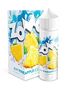 Líquido Juice Zomo Vape - Pineapple Ice 3mg - 30ml