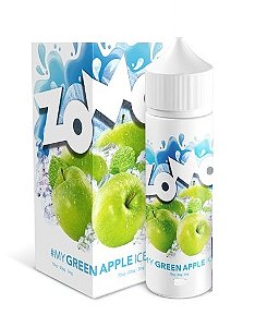Líquido Juice Zomo Vape - Green Apple Ice 3mg - 30ml