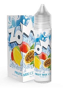 Líquido Juice Zomo Vape - Fruits Mix Ice 3mg - 30ml