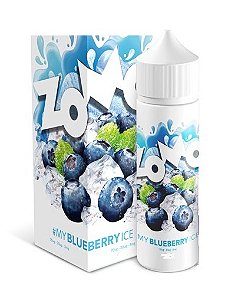 Líquido Juice Zomo Vape - Blueberry Ice 3mg - 30ml