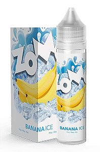 Líquido Juice Zomo Vape - Banana Ice 3mg - 30ml