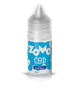 Líquido Juice CBD Zomo - Blue Raspberry 600mg - 30ml