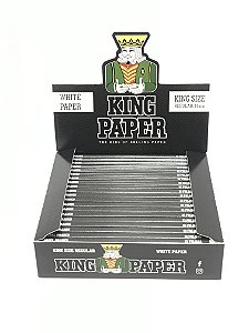 Caixa De Seda King Paper White King Size