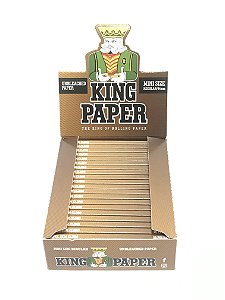 Caixa De Seda King Paper Brown Mini Size