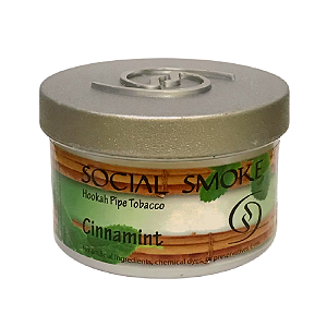 Essência Premium Social Smoke 100g - Cinnamint