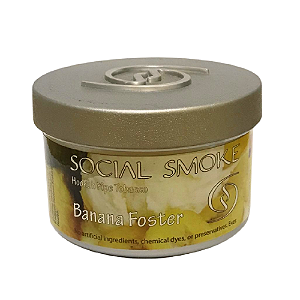 Essência Premium Social Smoke 100g - Banana Foster