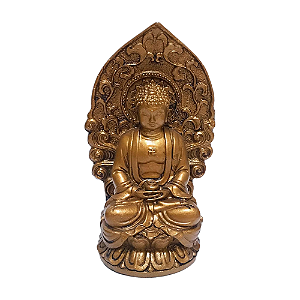 Estátua De Resina Buda 12cm