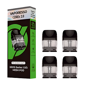 Coil Vaporesso Xros Series Mesh Pod 1.0 Ω - Caixa Com 4 Unidades