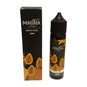 Líquido Juice Magna Tobacco - Royal Gold 3mg - 60ml