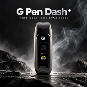 Vaporizador G Pen Dash+ para Ervas Secas – 1800mAh
