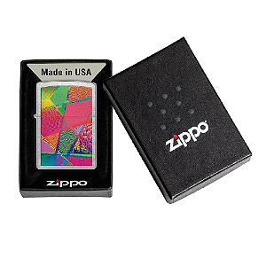 Isqueiro Original Zippo 48498 2022 PFF Retro Pattern Design