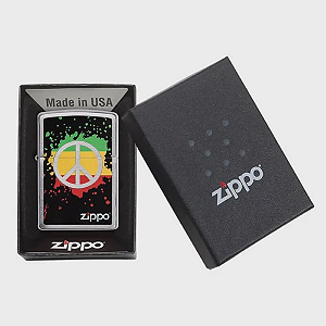 Isqueiro Original Zippo 29606 Peace Splash