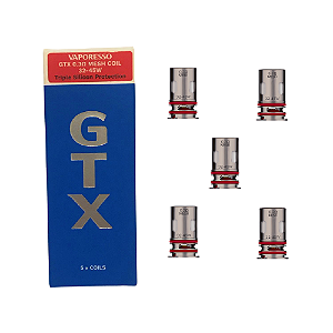 Coil Vaporesso Gtx Mesh 0.3 Ω / 32-45W - Caixa Com 5 Unidades
