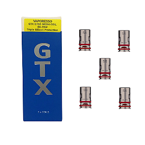 Coil Vaporesso Gtx Mesh 0.15 Ω / 60-75W - Caixa Com 5 Unidades