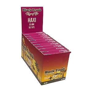 Caixa De Piteira Black Trunk De Papel Haxi 35mm