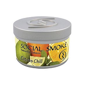 Essência Premium Social Smoke 250g - Citrus Chill