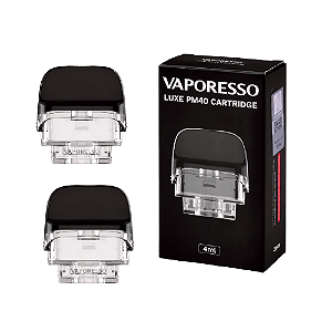 Tanque Cartucho Vaporesso Luxe PM40 Cartridge - Caixa 2un