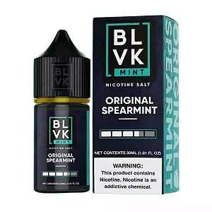 Líquido Juice Nicsalt BLVK Pod - Spearmint 35mg - 30ml