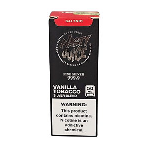 Líquido Nicsalt Nasty Juice Pod - Vanilla Tobacco Silver Blend 50mg - 30ml