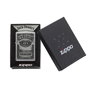 Isqueiro Original Zippo 250JD 427 Jack Daniels Labl