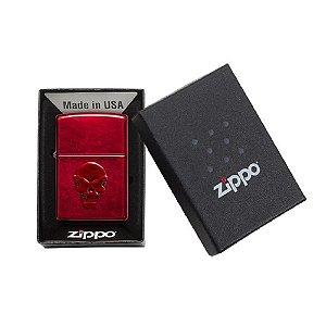 Isqueiro Original Zippo 21186 Vermelho Doom