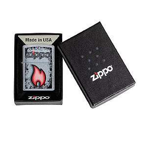 Isqueiro Original Zippo 49576 Zippo Flame Design