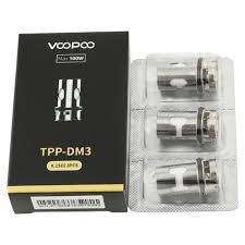 Coil Voopoo TPP-DM3 0.15Ω - Caixa Com 3 Unidades