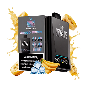 Pod Descartável Sex Addict S280 - Banana Ice