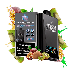 Pod Descartável Sex Addict S280 - Passion Fruit Sour Kiwi