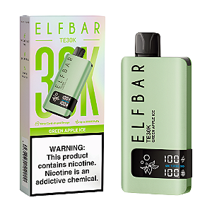 Pod Descartável Elfbar TE30K - Green Apple Ice