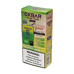 Pod Descartável Oxbar Magic Maze 10000 Puffs - Pineapple Lemon Ice