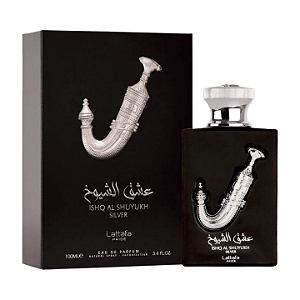 Perfume Árabe Original Lattafa - Ishq Al Shuyukh Silver