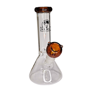 Bong "Na Boa" De Vidro - Ice Bong - 20cm
