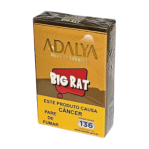 Essência Adalya Tobacco 50g - Big Rat