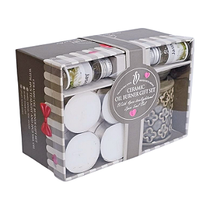Kit Aromatizador de Ambiente com Difusor Cerâmico