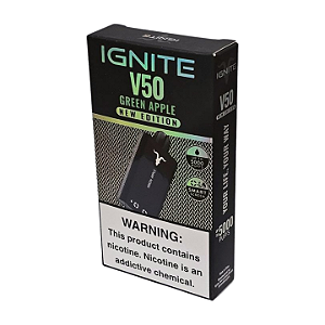 Pod Descartável Ignite V50 New Edition - Green Apple