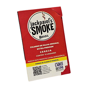 Palheiro Jack Paiol's Smoke Brasil - Cereja c/10un