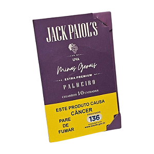 Palheiro Jack Paiol's Smoke Brasil - Uva c/10un