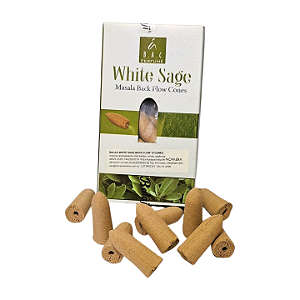 Incenso Cone B.A.C. Perfume White Sage