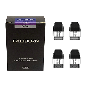 Coil Uwell Caliburn 1.4Ω – Caixa com 4 Unidades
