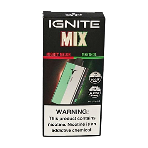 Pod Descartável Ignite Mix - Mighty Melon + Menthol