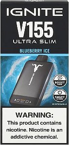Pod Descartável Ignite V155 Ultra Slim - Blueberry Ice