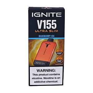 Pod Descartável Ignite V155 Ultra Slim - Blueberry Ice