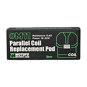Coil Wotofo #M11 0.6 - Caixa com 3 unidades
