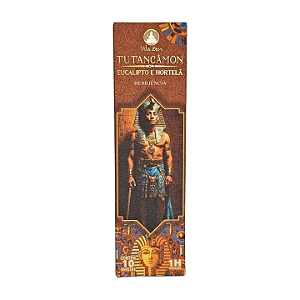 Incenso Vila Zen Tutancâmon Eucalipto e Hortelã: Resiliência