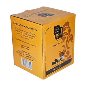 Carvão Alwaha Gold Hexagonal - 1 Kilo